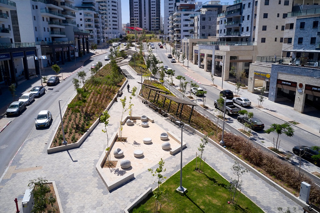 נחנכה השדרה החדשה במורשת. צילום דוברות עיריית מודיעין