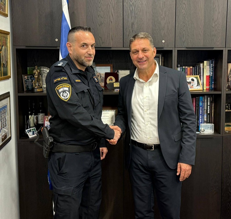 מפקד חדש לתחנת המשטרה במודיעין - סנ"צ אורן טיבי