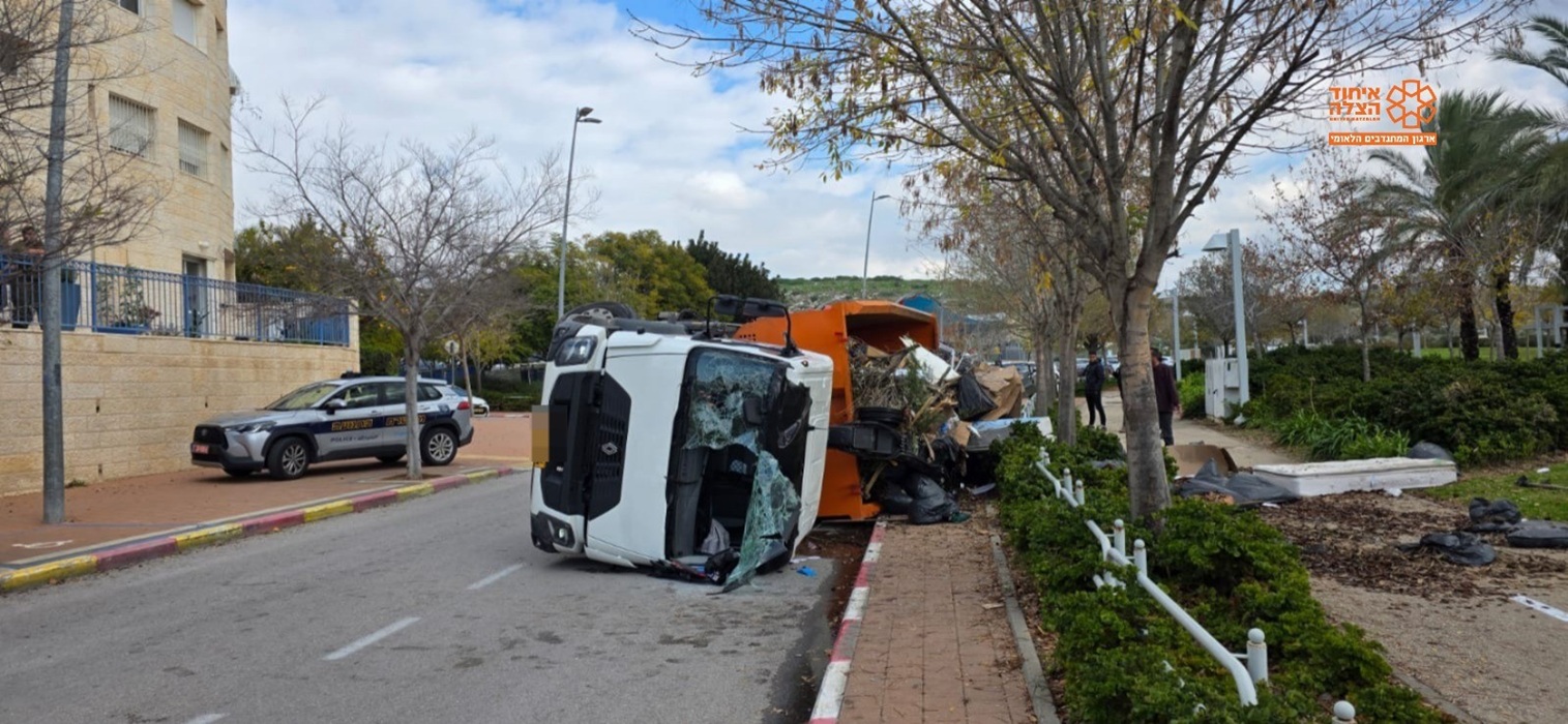 פצוע בינוני בתאונת דרכים במודיעין