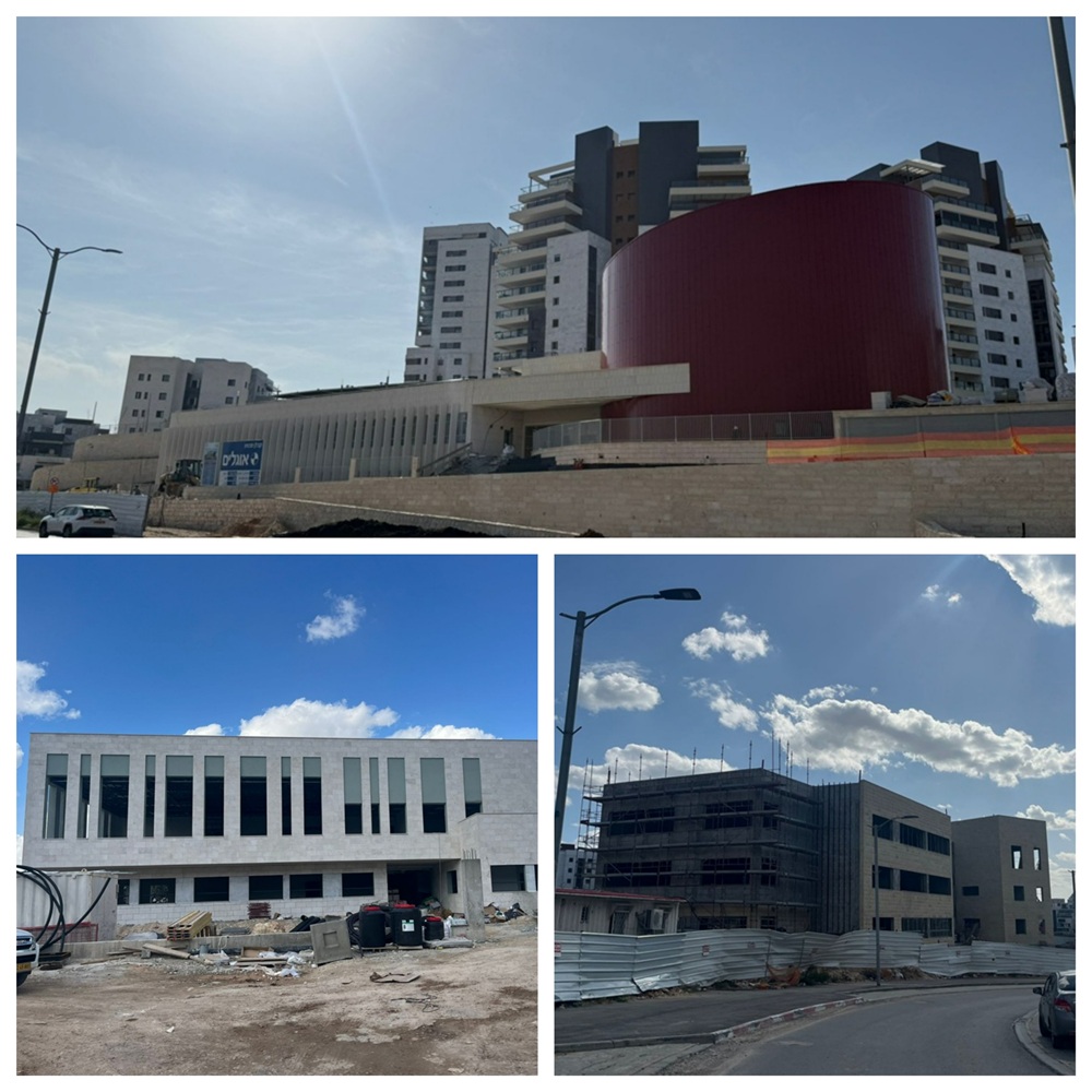 מתקדמות העבודות להקמת מוסדות חינוך בשכונת מורשת במודיעין